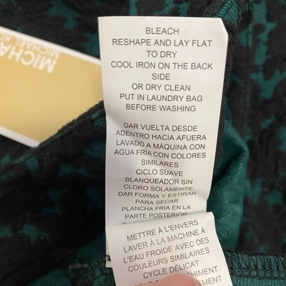 Michael Michael Kors Dark Emerald Skirt NWT